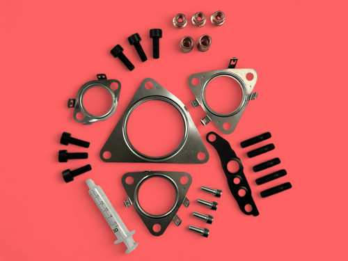 Turbocharger gasket kit - gasket, /