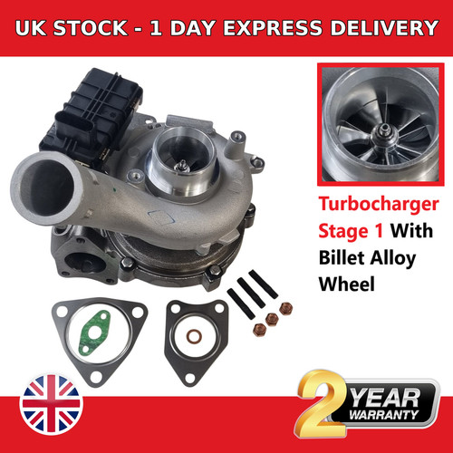 Turbocharger stage upgrade - stage-1,
