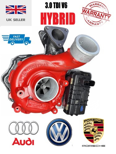 Hybrid turbocharger tdi v6 - hybrid, 3.0